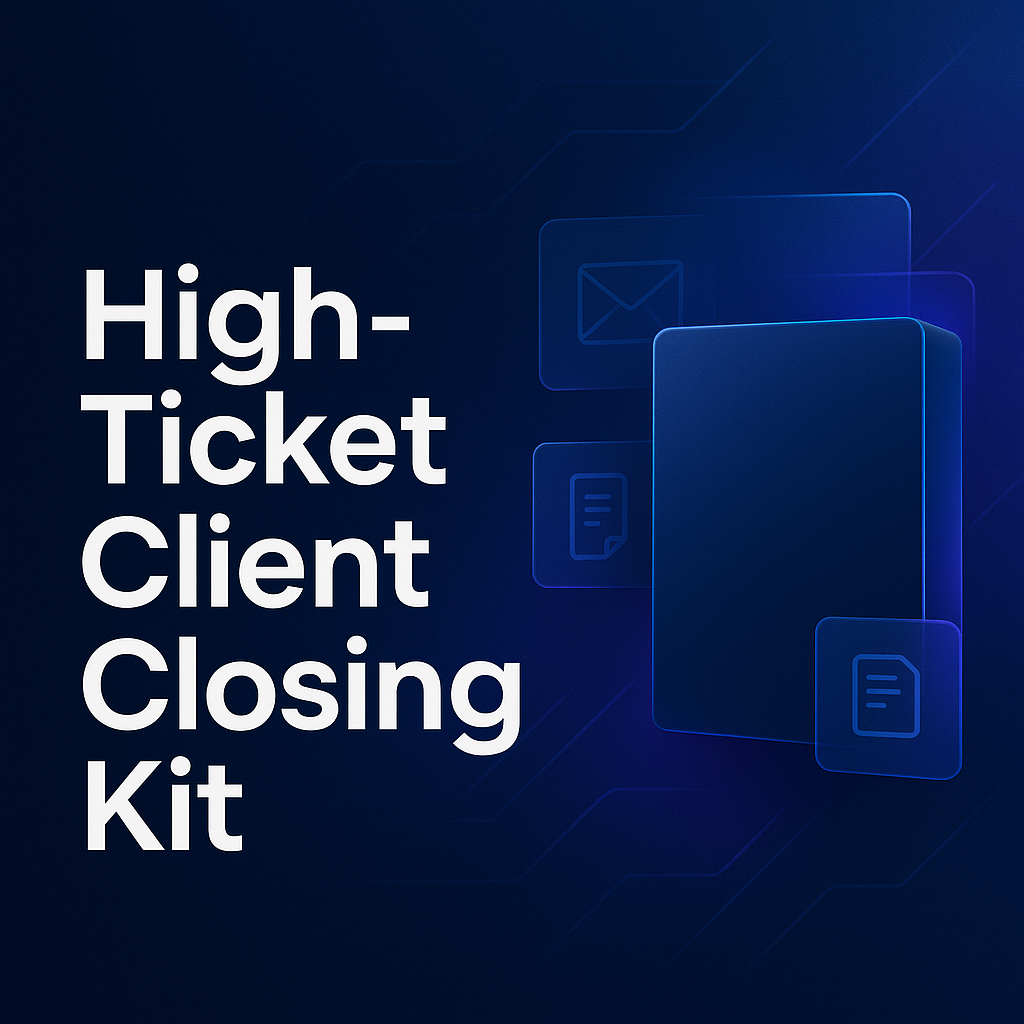 High-Ticket Client Closing Kit