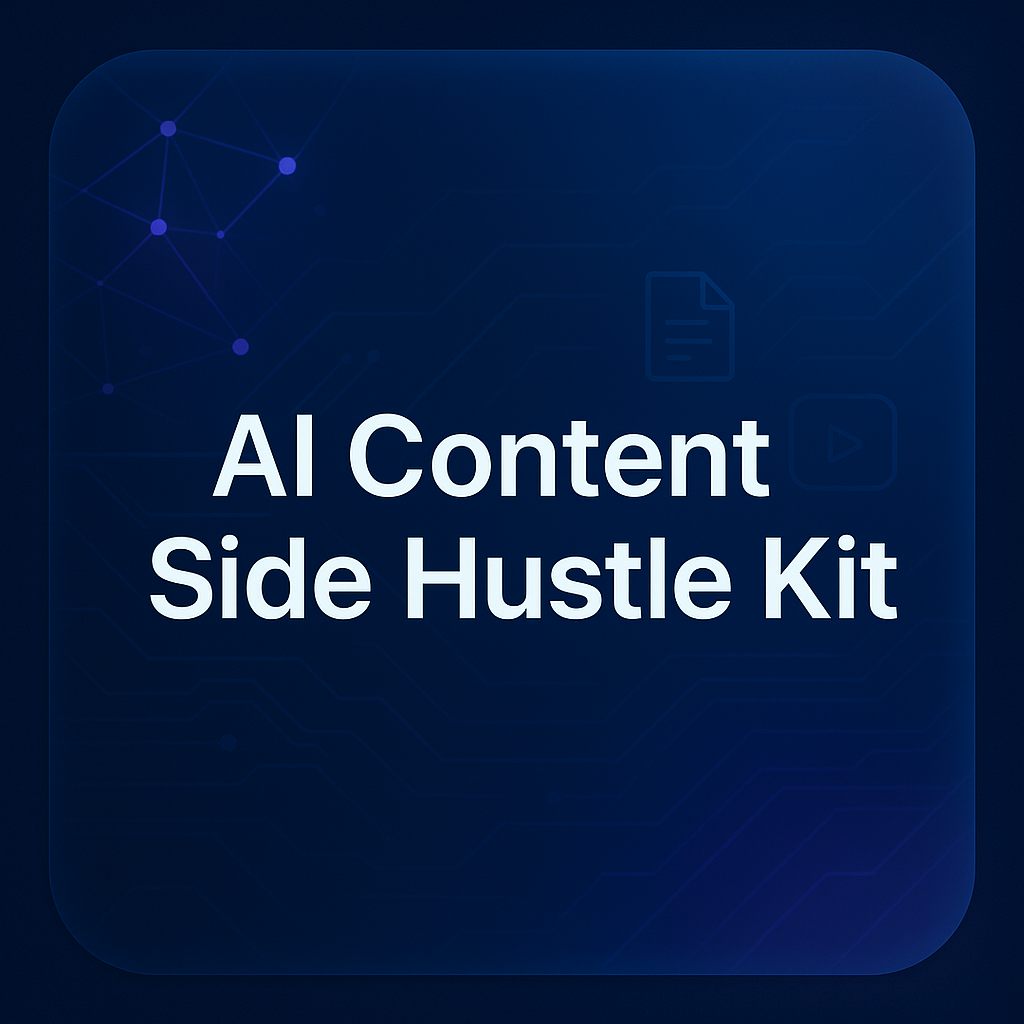AI Content Side Hustle Kit