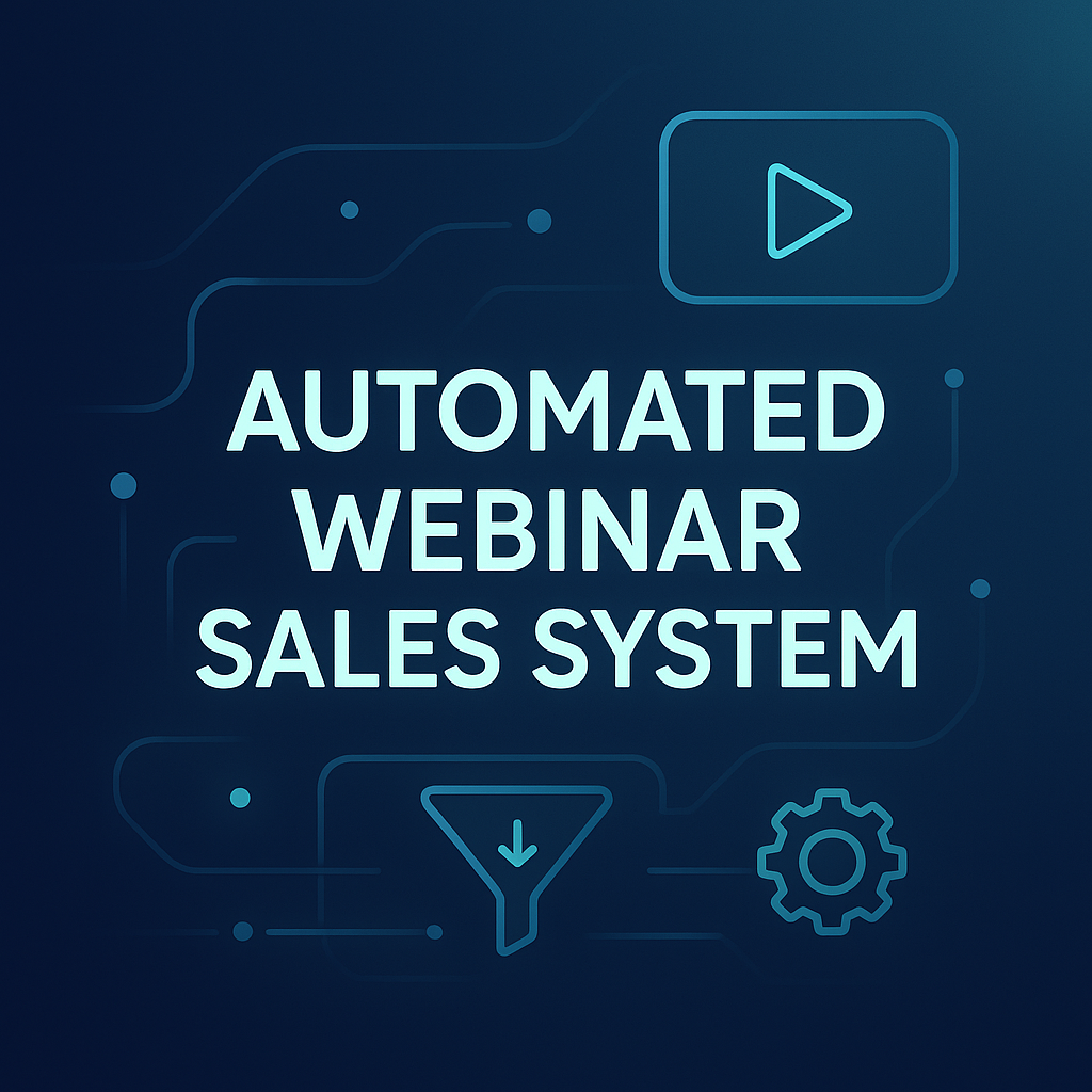 Automated Webinar Sales System